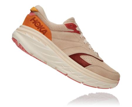 Hoka One One Bondi L Suede - Pantofi Mers Dama Colorati | RO-nPlr3TI